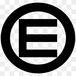 Egalitarian And Equality Logo - E With A Circle Clipart