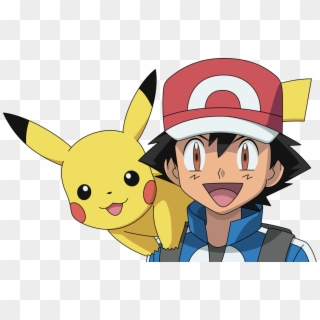 Ash And Pikachu Dashiesparkle Pokemon Png Png Ash And - Ash And Pikachu Clipart