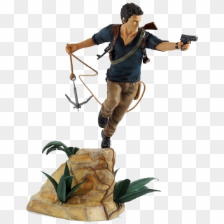 Uncharted - Uncharted 4 A Thief's End Nathan Drake Statue Clipart