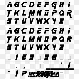 Metal Gear Solid Font - Metal Gear Solid Clipart