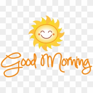 Good Morning Png - Good Morning Whatsapp Stickers Clipart