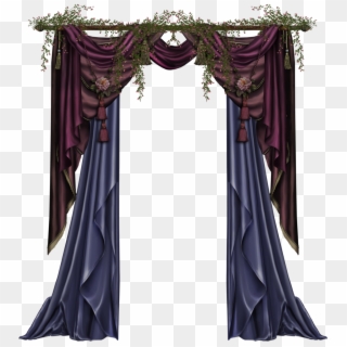 Free Png Curtains Png Pic Png Images Transparent - Gothic Curtain Png Transparent Clipart