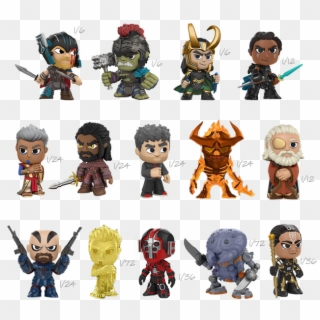 Funko Thor Ragnarok Mystery Minis , Png Download Clipart