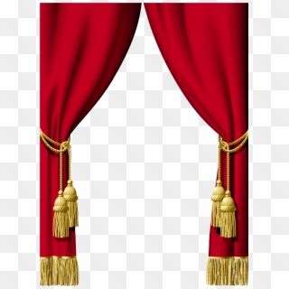 Curtains Png - Red Curtain Clipart