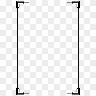 Picture Frame Border Png - Frame Png Black And White Clipart