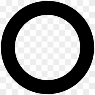 Circle Clipart Transparent - Round Circle Png Black