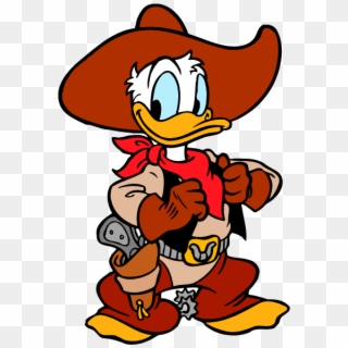 Png Image Information - Donald Duck Cowboy Clipart