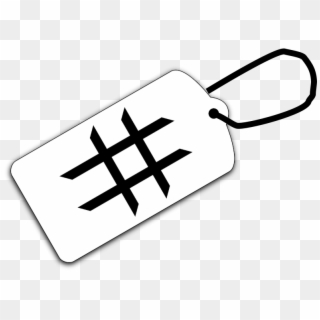 This Png File Is About Hashtag , Tag , Hash Clipart