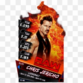 Supercard Chrisjericho S3 Elite Raw 9635 - Wwe Supercard Finn Balor Clipart