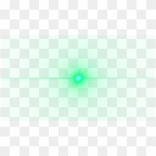 Front Green Lens Flare - Circle Clipart