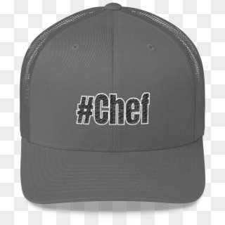 Chef Hashtag Trucker Cap Clipart