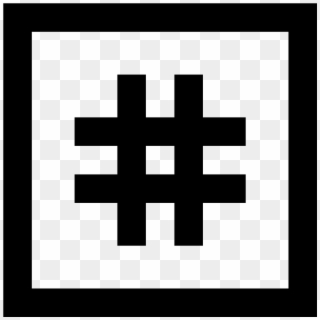 Hashtag 2 Icon - Swastika Symbol Clipart
