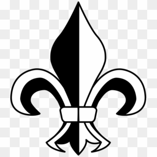 Fleur De Lis New Orleans Saints Symbol Public Domain - Fleur De Lis Clipart Png Transparent Png