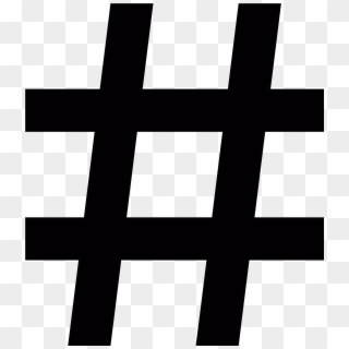 Open - Hash Tag Clipart
