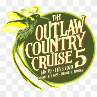 The Outlaw Country Cruise - Graphic Design Clipart