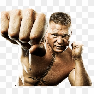 Brock Lesnar Punch - Brock Lesnar Png Clipart