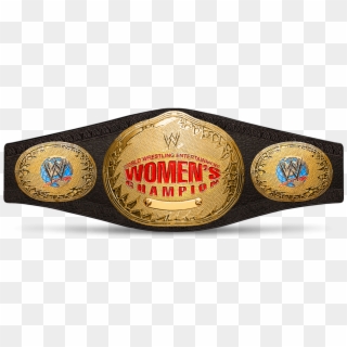 Womens Champion - Wwe Old Women's Championship Clipart