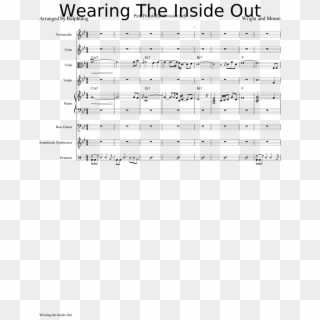Uploaded On Mar 4, - Wearing The Inside Out Chords Clipart