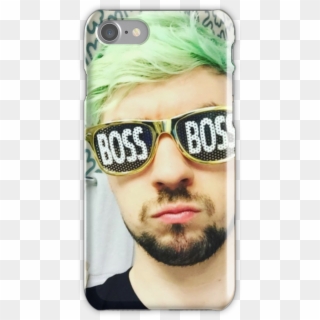 Boss Boss Iphone 7 Snap Case - Head Jacksepticeye Png Clipart