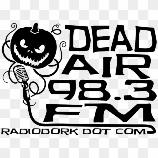 Halloween Music, Dead Air Style - Halloween Radio Station Clipart