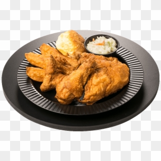 Chicken Dinner - 3 Pieces - Chicken Dinner Pizza Ranch Clipart