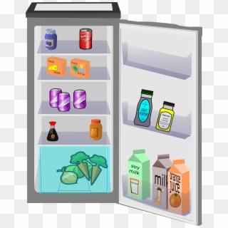 Open Back Hand Drawing Download - Refrigerator Clipart - Png Download