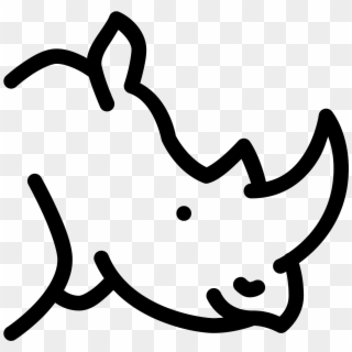 Clip Transparent Download Rhinoceros Png Icon