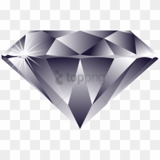 Diamond Png Vector - Silver Diamond Png Clipart