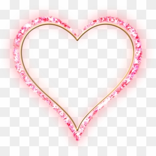 Pink Heart Frames Png Clipart
