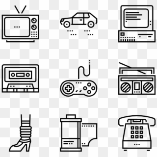 80's - Payment Mode Icon Clipart