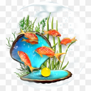 Fish Bowl Png-clipart - Морское Дно Пнг Transparent Png