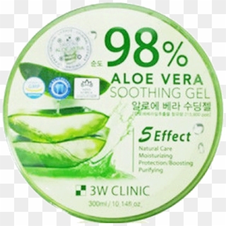 3w Clinic Aloe Vera Soothing Gel 98% - Aloe Vera Soothing Gel 98% Clipart