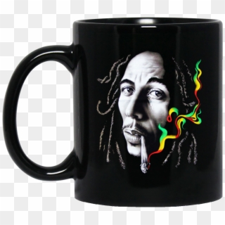 Bob Marley Painting Mug - Bob Marley T Shirt Joint Clipart