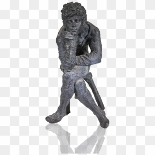 The Thinker Png - Figurine Clipart