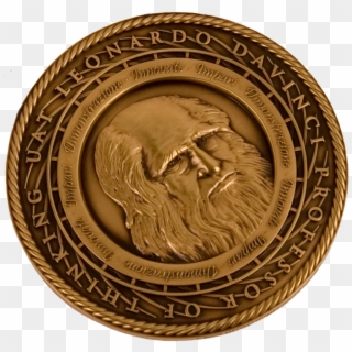 The Leonardo Da Vinci Society For The Study Of Thinking - Leonardo Da Vinci Medallion Clipart