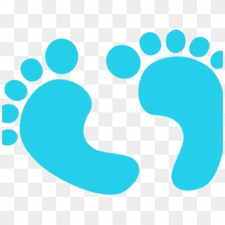 Footprints Clipart Baby Boy - Baby Feet Clip Art Free - Png Download