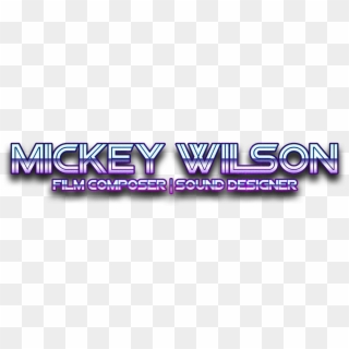 Mickey Wilson - Electric Blue Clipart