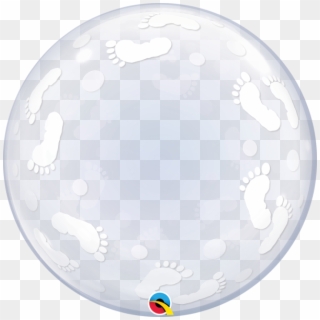 Baby Footprints - Balloon Bubble Clipart