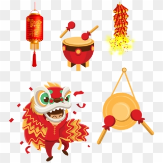 Chinese New Year Clipart Hat - Chinese New Year Png Transparent Png