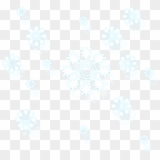 White Winter Snowflake Glow Png And Psd Clipart