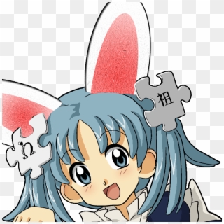 Wikipe-tan With Rabbit Ears - Wikipe Tan Clipart