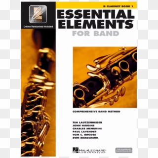 Hal Leonard Essential Elements For Band Bk 1 Clarinet - Essential Elements For Band Clarinet Book 3 Clipart