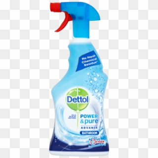 Dettol Power & Pure Advance Bathroom Spray - Dettol Bathroom Cleaner Clipart