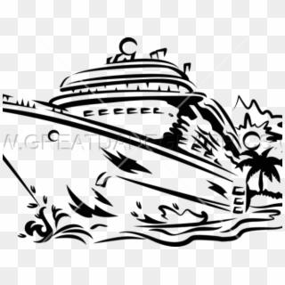Cruise Ship Clipart - Png Download