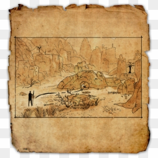 Craglorn Treasure Map I Clipart