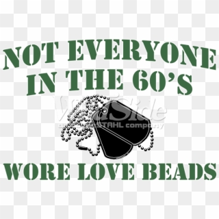 Not Everyone In The 60's Wore Love Beads Clipart