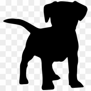 Obey Clipart Bat - Transparent Puppy Silhouette - Png Download