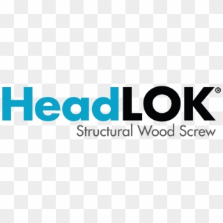 Headlok Structural Wood Screw Clipart