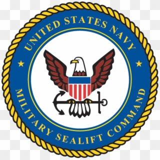 Seal Of The Military Sealift Command - United States Navy Military Sealift Command Clipart
