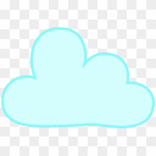 Snowing Clipart Cloudy With - Heart - Png Download